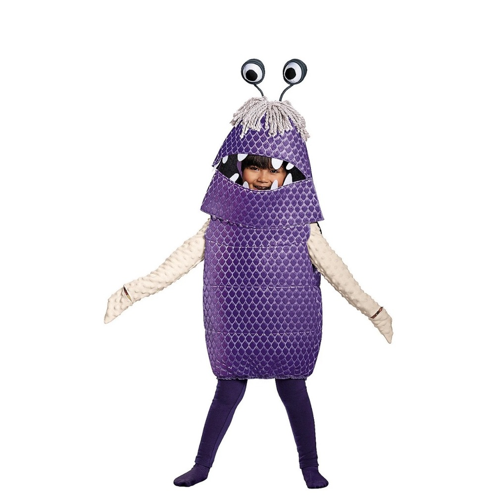 Disney Pixar Boo Monsters Inc Costume Purple Monster Halloween Toddler 2T